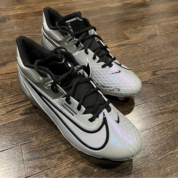 Nike Vapor Edge Elite 360 2 Football Cleats Smoke Grey DA5457-002 - Picture 4 of 12